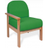 Deluxe Wooden Frame Reception Armchairs