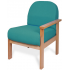 Deluxe Wooden Frame Reception Armchairs