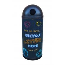 School Slimline Recycling Bin School Slimline Recycling Bin