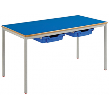 MDF Edge Classroom Tables With Trays MDF Edge Classroom Tables With Trays