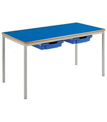 MDF Edge Classroom Tables With Trays