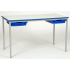 Spray PU Edge Classroom Tables With Trays