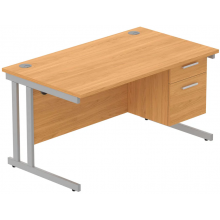 Core Fixed Pedestal Cantilever Frame Office Desk Core Fixed Pedestal Cantilever Frame Office Desk