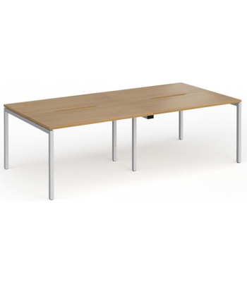 4 Person Library and Classroom Computer Desks