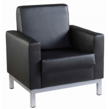 Helsinki Leather Reception Armchair