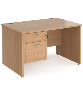 Maestro 25 Panel End Fixed Pedestal Office Desk