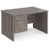 Maestro 25 Panel End Fixed Pedestal Office Desk