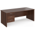 Maestro 25 Panel End Fixed Pedestal Office Desk