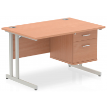 Dynamic Fixed Pedestal Cantilever Office Desks