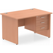 Dynamic Panel End Fixed Pedestal Office Desk