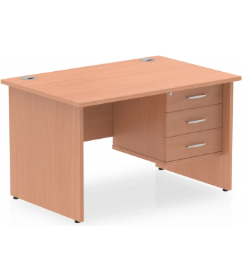 Dynamic Panel End Fixed Pedestal Office Desk 