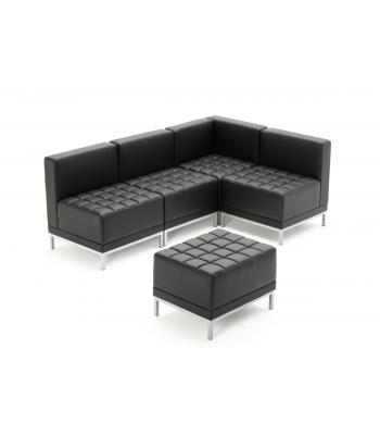 Infinity Leather Modular Reception Seating