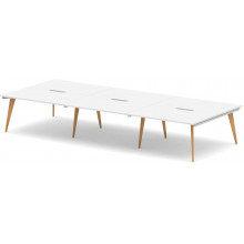 Oslo 6 Person Back to Back Bench ICT Desks Oslo 6 Person Back to Back Bench ICT Desks
