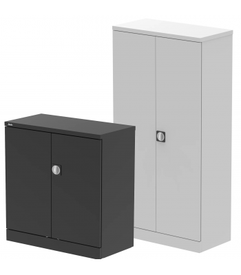 Qube Assembled Metal Cupboards