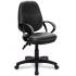 JAVA 200 Black Vinyl Operator Chair