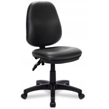 JAVA 200 Black Vinyl Operator Chair - School Chair Shop