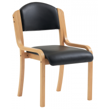 Tahara Vinyl Stackable Reception Chair