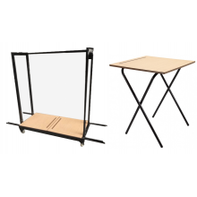 50 Premium Folding Exam Desk Package