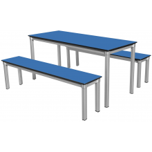 Enviro Compact Outdoor Table and Bench Set