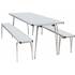 Gopak Economy Folding Dining Table and Bench Set