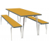 Gopak Premier Folding Dining Table and Bench Set Gopak Premier Folding Dining Table and Bench Set