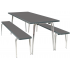 Gopak Premier Folding Dining Table and Bench Set Gopak Premier Folding Dining Table and Bench Set