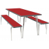 Gopak Premier Folding Dining Table and Bench Set Gopak Premier Folding Dining Table and Bench Set