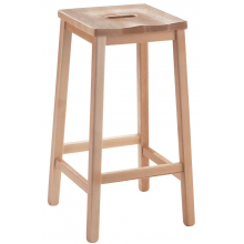 Heritage Solid Beech Lab Stool