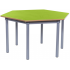 KubbyClass 6 Seat Hexagonal Classroom Tables
