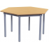 KubbyClass 6 Seat Hexagonal Classroom Tables