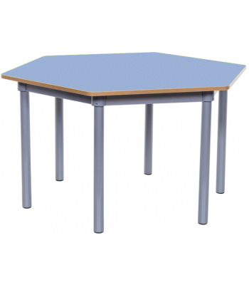 KubbyClass 6 Seat Hexagonal Classroom Tables