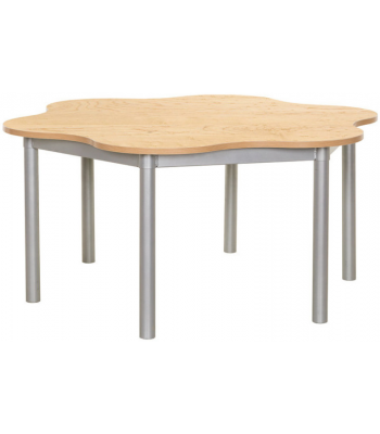 KubbyClass 6 Seat Leaf Petal Classroom Table