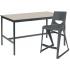 H Frame Spray PU Edge Art Classroom Tables H Frame Spray PU Edge Art Classroom Tables