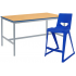 H Frame Spray PU Edge Art Classroom Tables H Frame Spray PU Edge Art Classroom Tables
