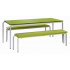 Gala Junior Dining Room Table and Bench Set Gala Junior Dining Room Table and Bench Set