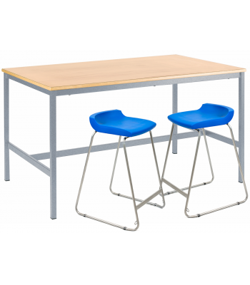 H Frame MDF Edge Art and Craft Tables