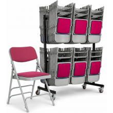 84x Comfort Folding Chair and Trolley Bundle 84x Comfort Folding Chair and Trolley Bundle