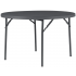Zown Round Plastic Folding Tables and Trolley Bundles