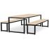 SKALMÖ Primary School Dining Table + Bench Set SKALMÖ Primary School Dining Table + Bench Set