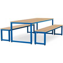 SKALMÖ Primary School Dining Table + Bench Set SKALMÖ Primary School Dining Table + Bench Set