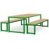 SKALMÖ Primary School Dining Table + Bench Set SKALMÖ Primary School Dining Table + Bench Set
