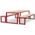 SKALMÖ Secondary School Dining Table + Bench Set SKALMÖ Secondary School Dining Table + Bench Set
