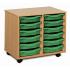 Double Column Classroom Tray Storage Units Double Column Classroom Tray Storage Units