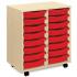 Double Column Classroom Tray Storage Units Double Column Classroom Tray Storage Units