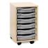 Single Column Classroom Tray Storage Unit