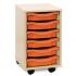 Single Column Classroom Tray Storage Unit