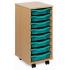 Single Column Classroom Tray Storage Unit