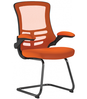 Luna Cantilever Mesh Visitor Chair