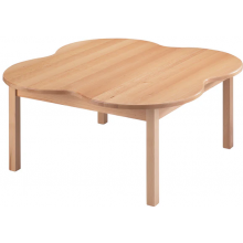 Bergen Flower Shaped Wooden Classroom Table Bergen Flower Shaped Wooden Classroom Table