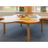 Bergen Squiggle Shaped Wooden Classroom Tables Bergen Squiggle Shaped Wooden Classroom Tables